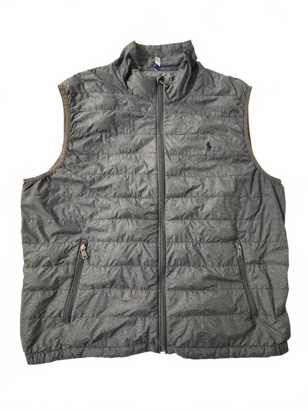 Polyester puffer vest, Polo Ralph Lauren packable down blend